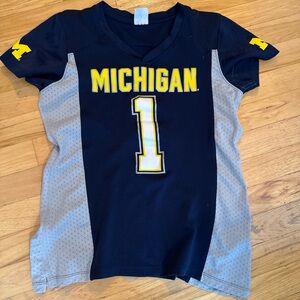 Women’s size small university of Michigan jersey/shirt